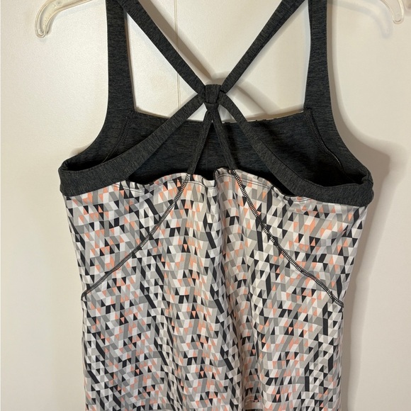 Soybu Black and Pink Graphic Backless Tank Top - Picture 3 of 3